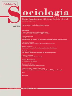 cover image of La parabola narcisistica nei media